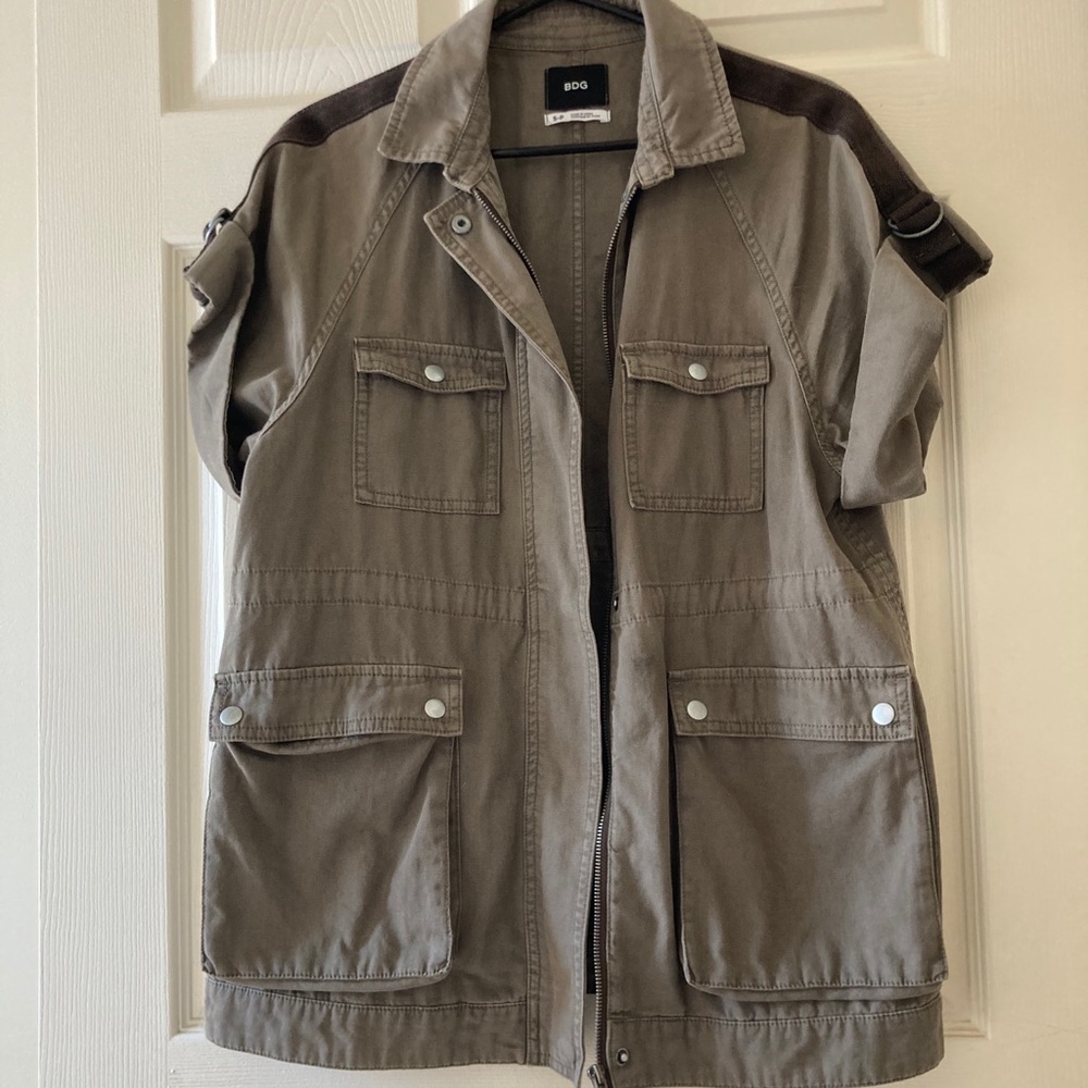 BDG cotton/canvas vest